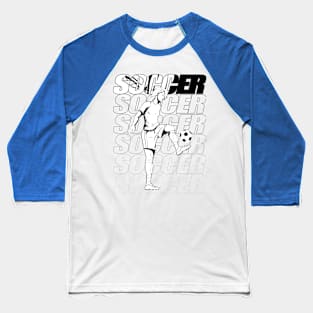 SSv1 Football FeMale Graphic Baseball T-Shirt